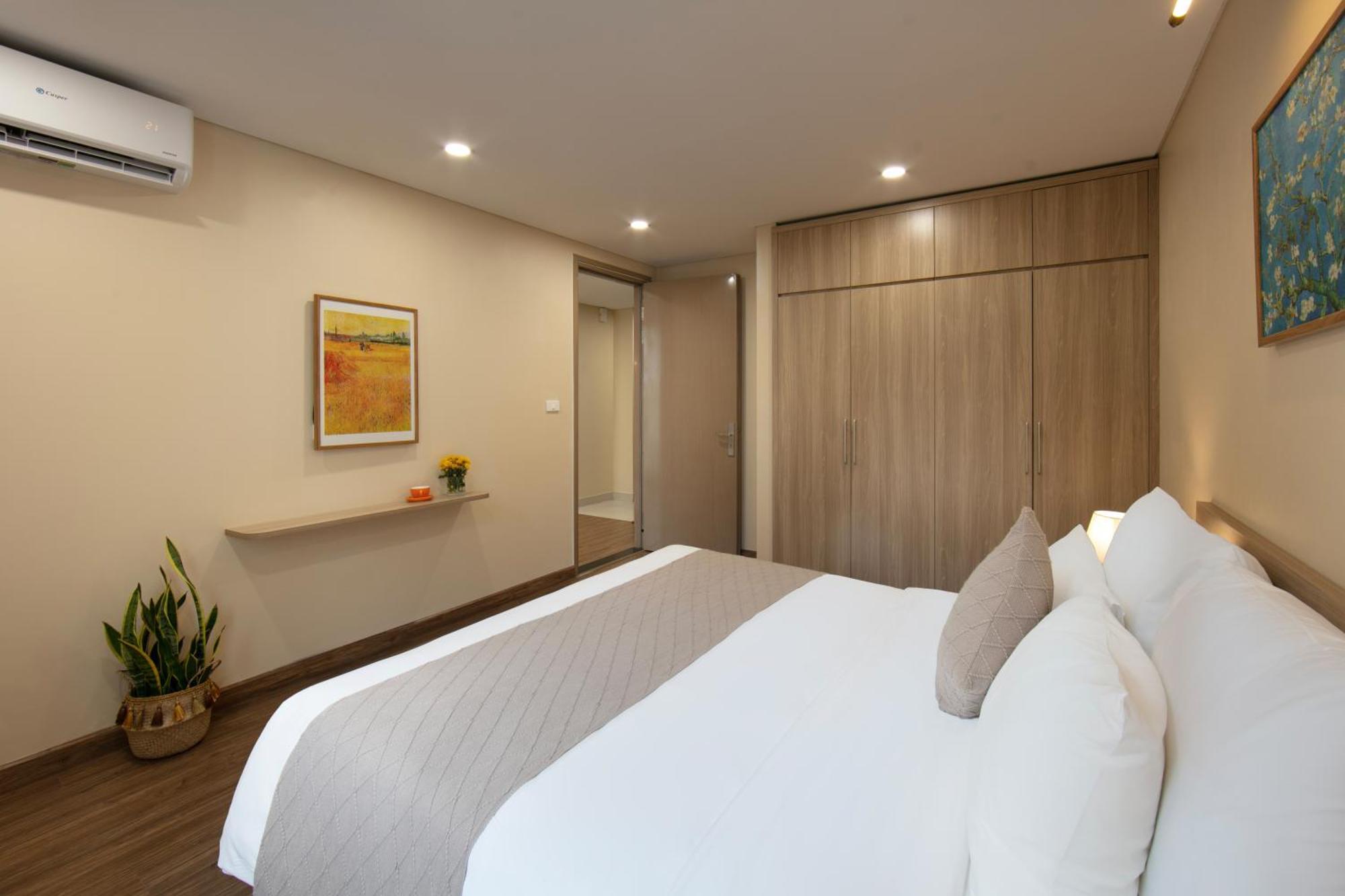Hb Serviced Apartment - Lac Long Quan 河内 外观 照片
