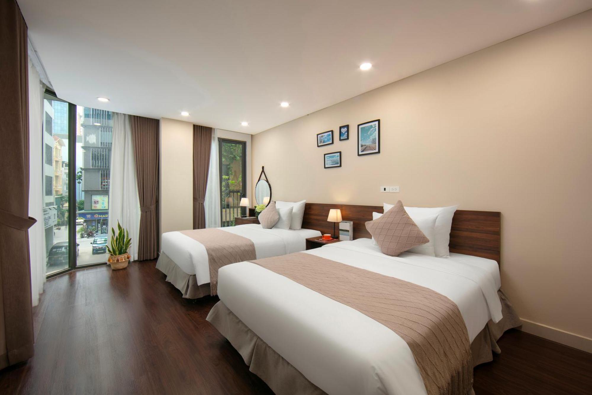 Hb Serviced Apartment - Lac Long Quan 河内 外观 照片