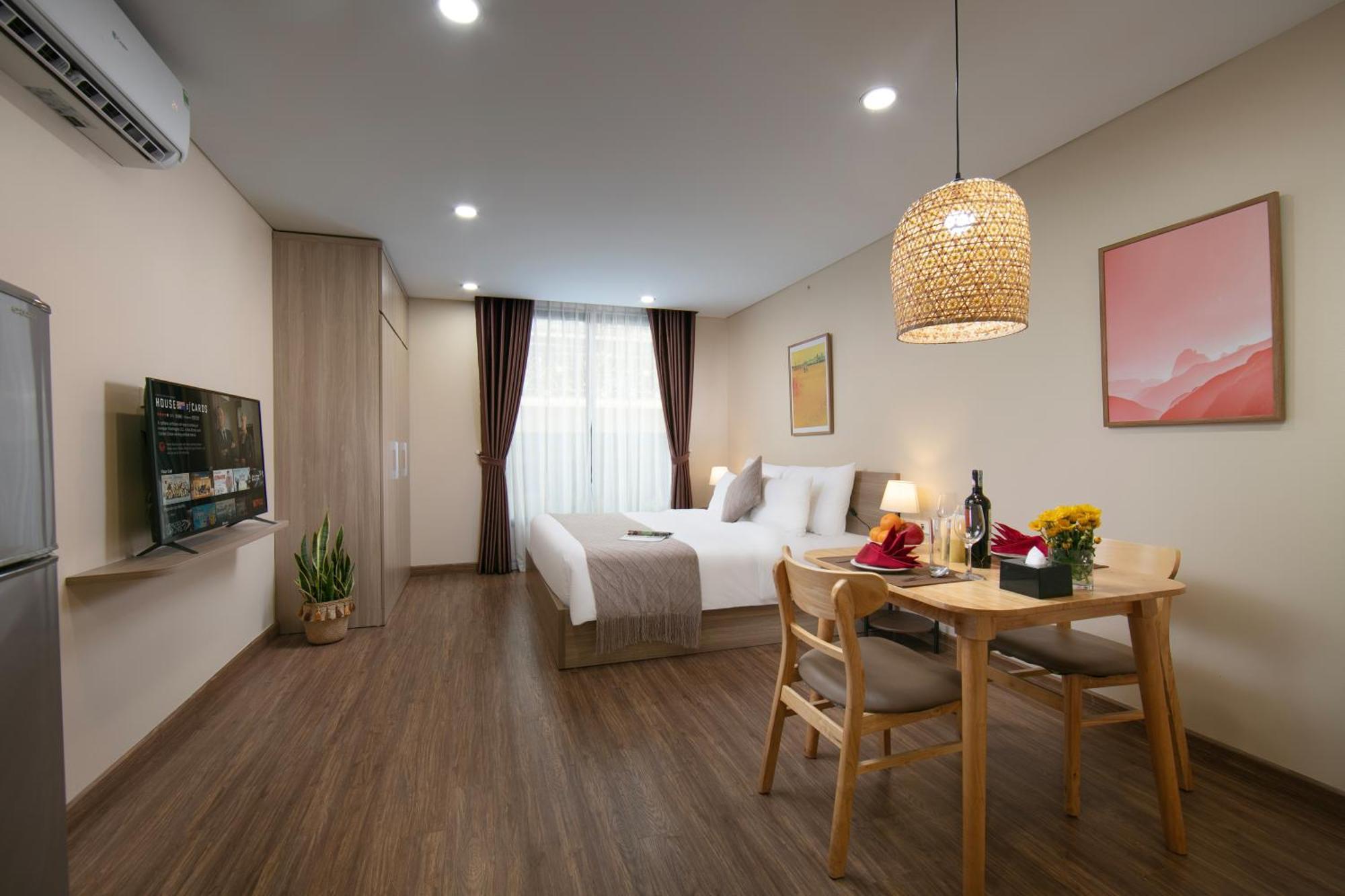 Hb Serviced Apartment - Lac Long Quan 河内 外观 照片
