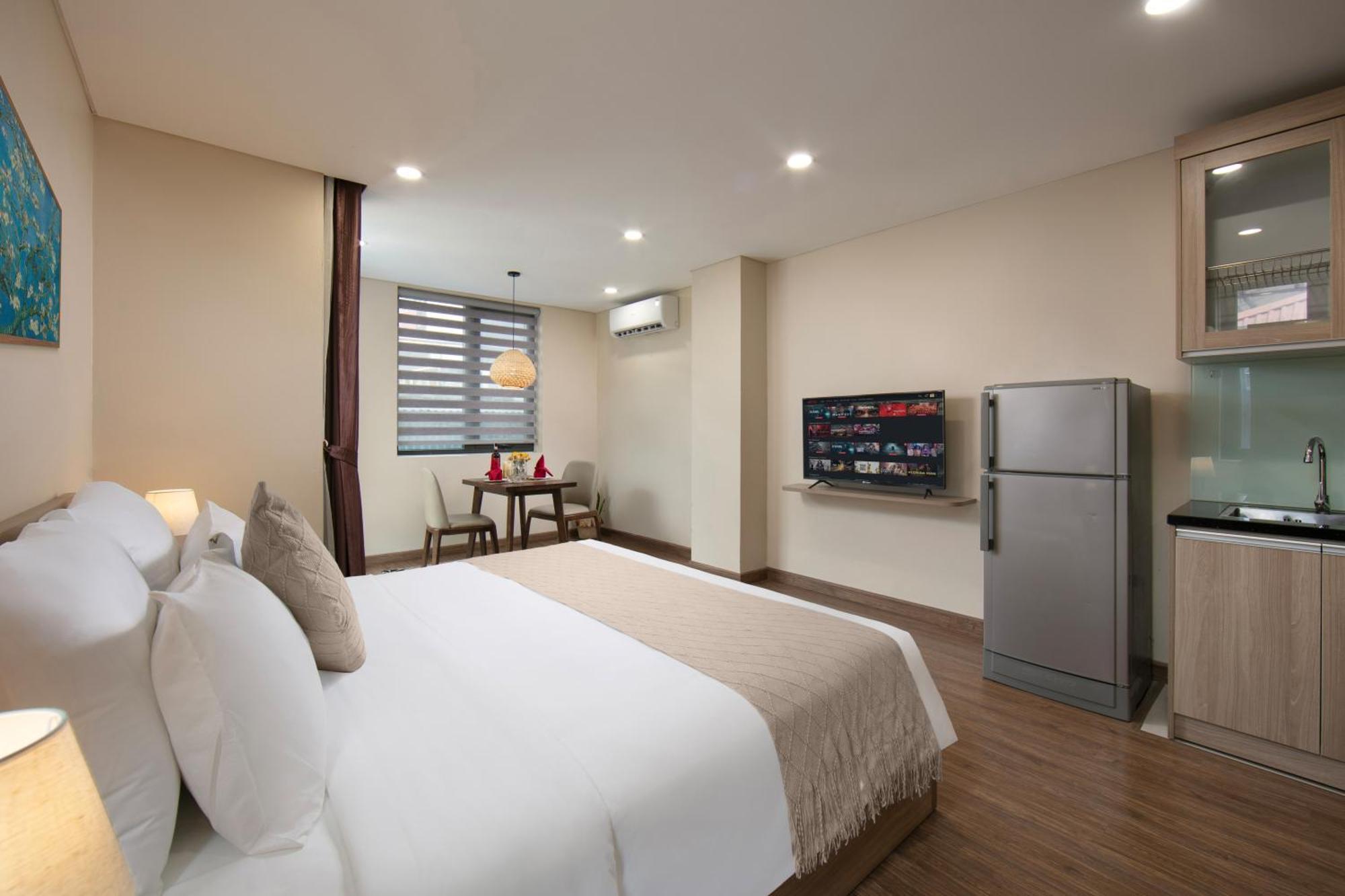 Hb Serviced Apartment - Lac Long Quan 河内 外观 照片