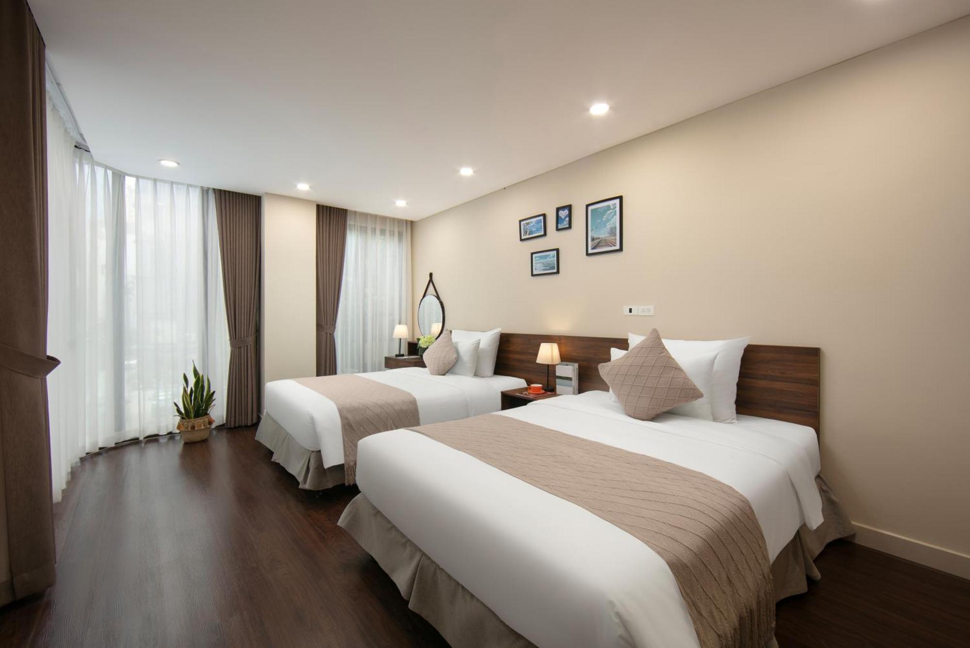 Hb Serviced Apartment - Lac Long Quan 河内 外观 照片