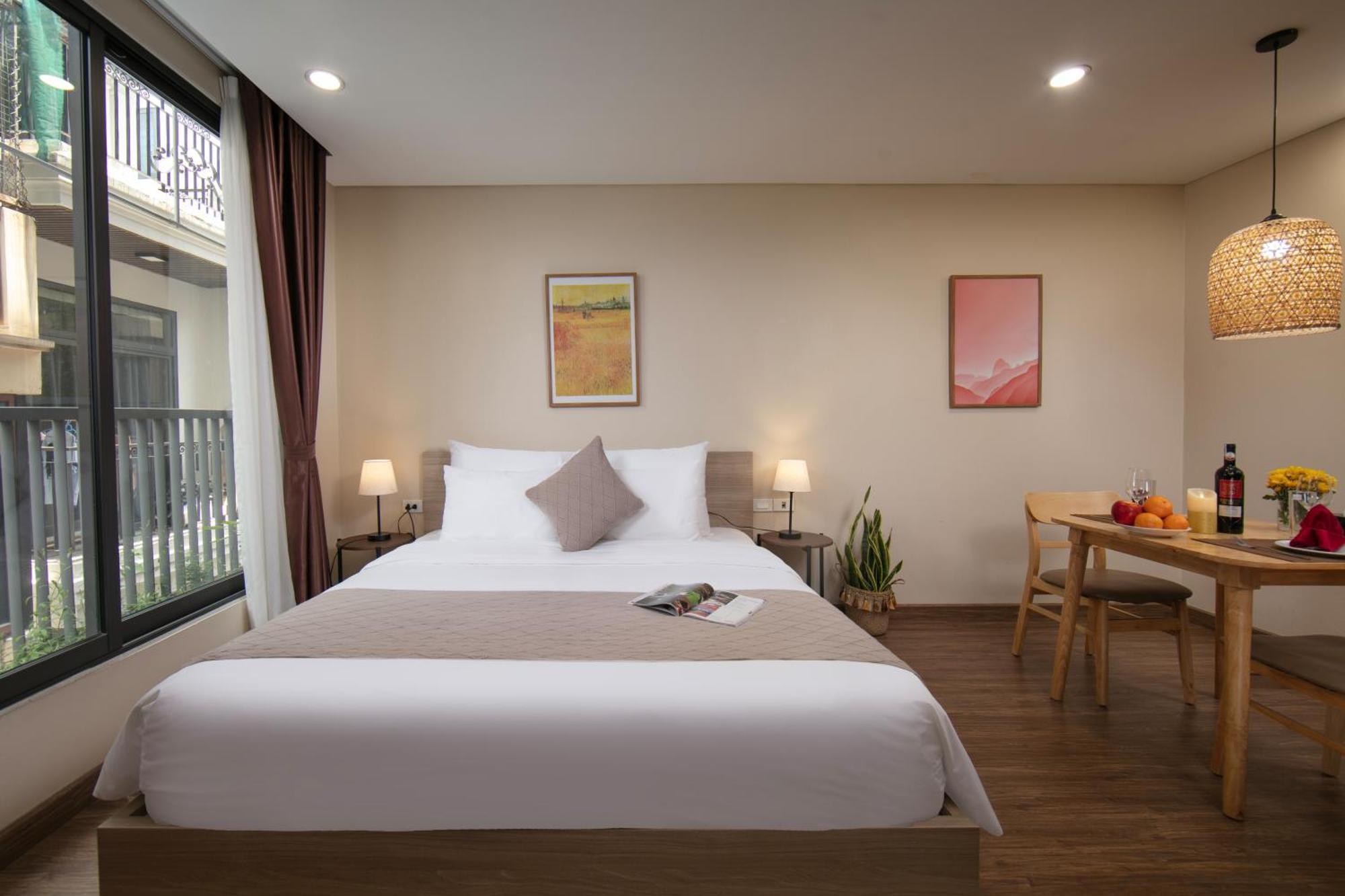 Hb Serviced Apartment - Lac Long Quan 河内 外观 照片