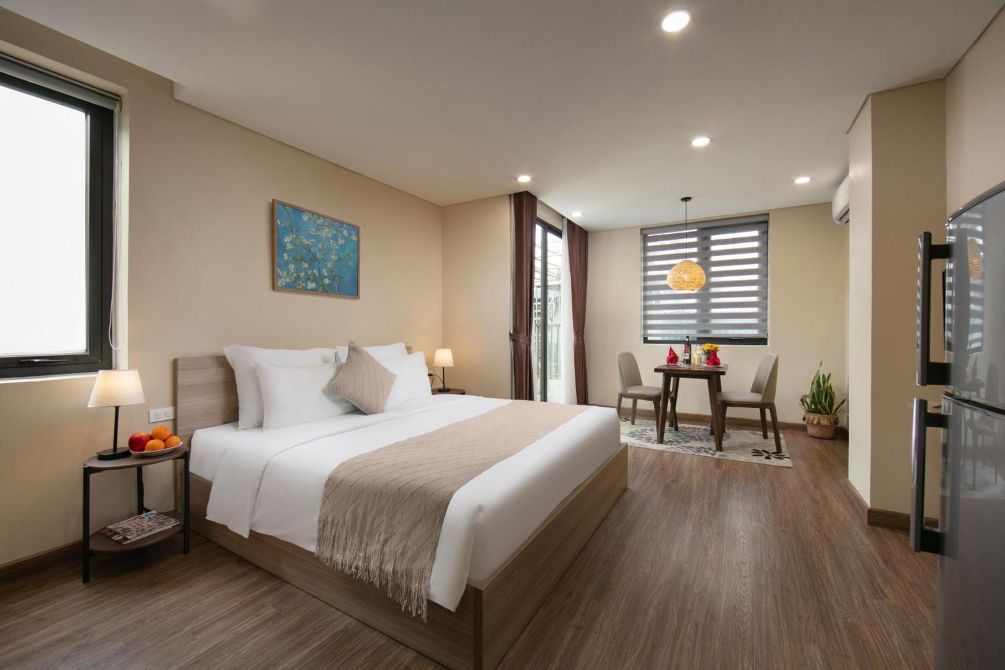 Hb Serviced Apartment - Lac Long Quan 河内 外观 照片